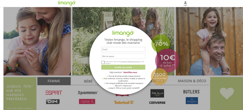 Un nouveau site de vente privé est arrivé en France " Limango "